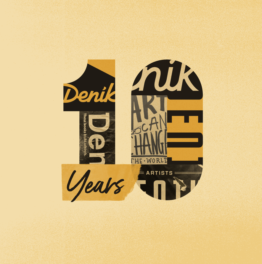 Denik-10Year-Logo